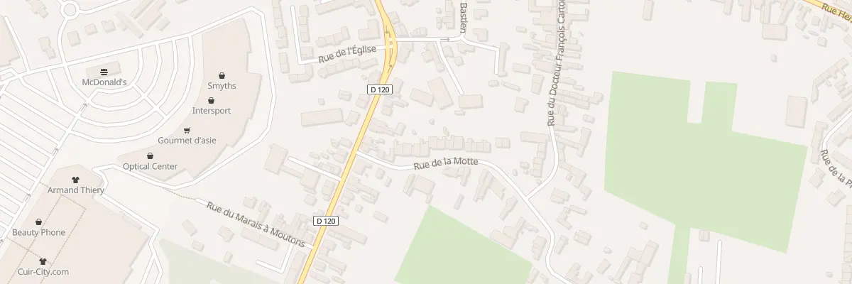 Plan du 9 Rue de la Motte à Flers-en-Escrebieux