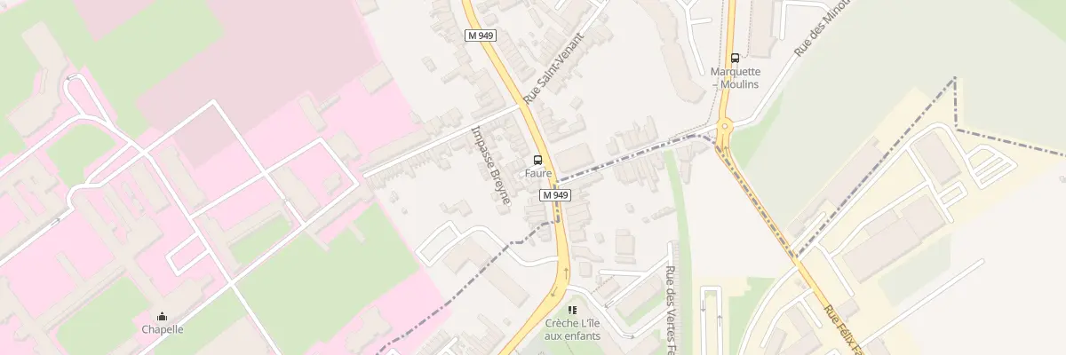 Plan du 256 Rue d’Ypres à Marquette-lez-Lille