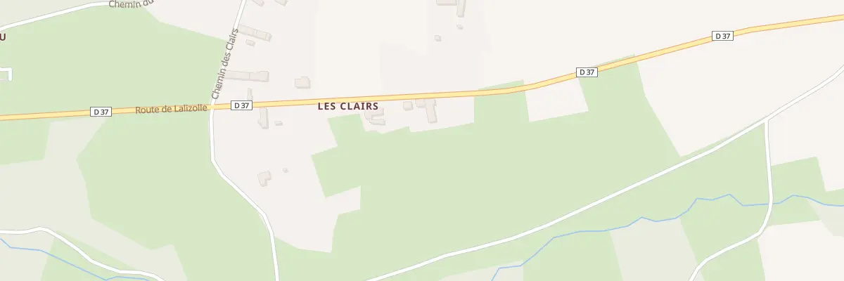 Plan du 95 Rue du Bourg à Sussat