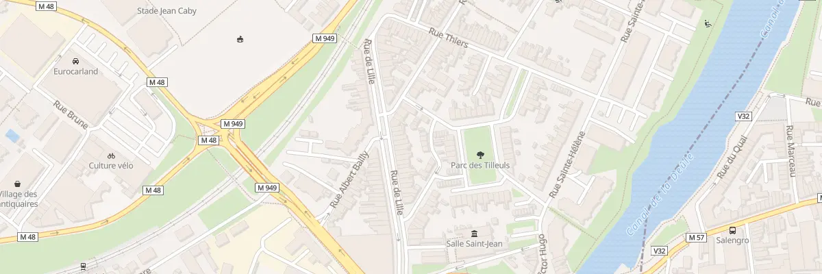 Plan du 78 Rue de Lille à Saint-André-lez-Lille