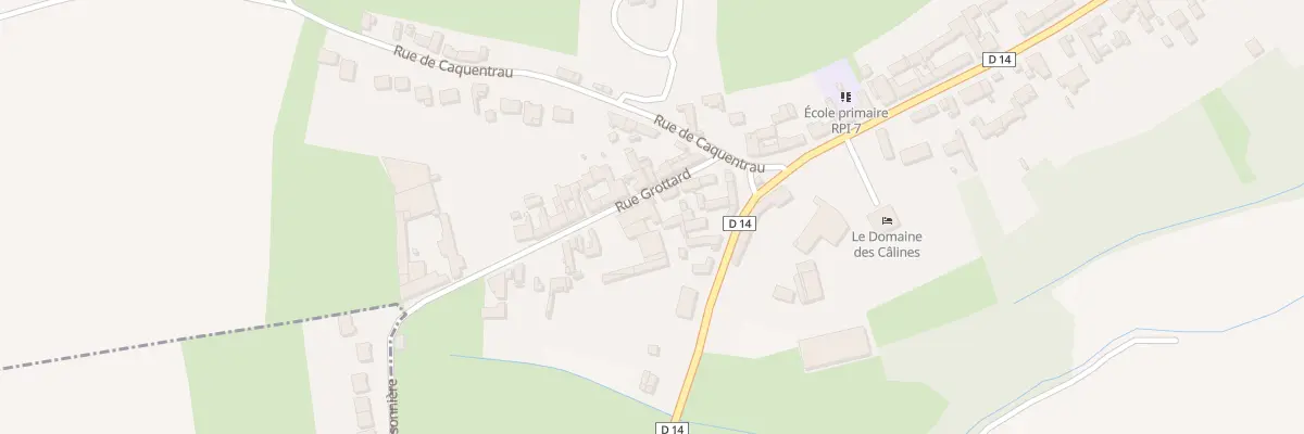 Plan du 3 Rue Grottard à Baralle