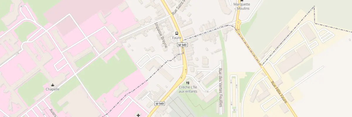 Plan du 285 Rue du Général Leclerc à Saint-André-lez-Lille