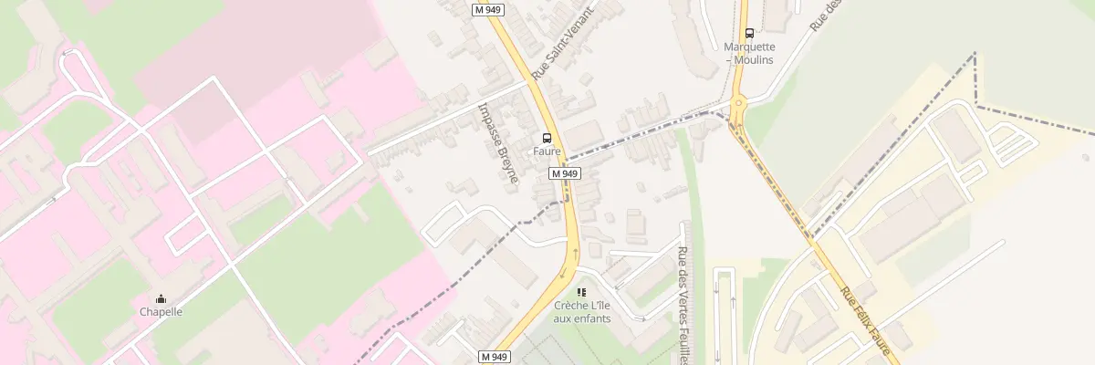 Plan du 266 Rue d’Ypres à Marquette-lez-Lille