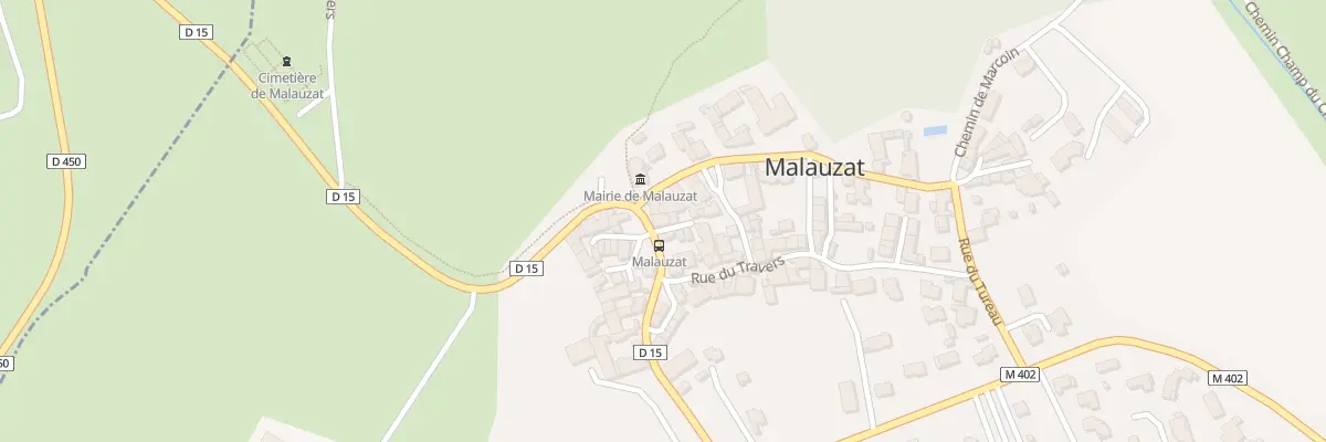 Plan du 1 Imp Saint-Gal à Malauzat