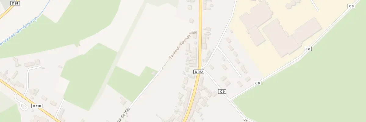 Plan du 333 Rue du Général Leclerc à Guiscard