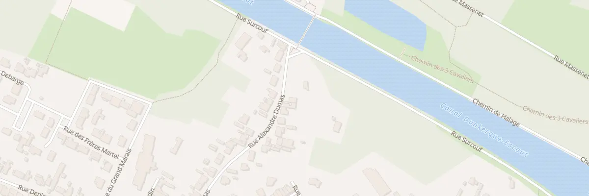 Plan du 72 Rue Alexandre Dumas à Auby
