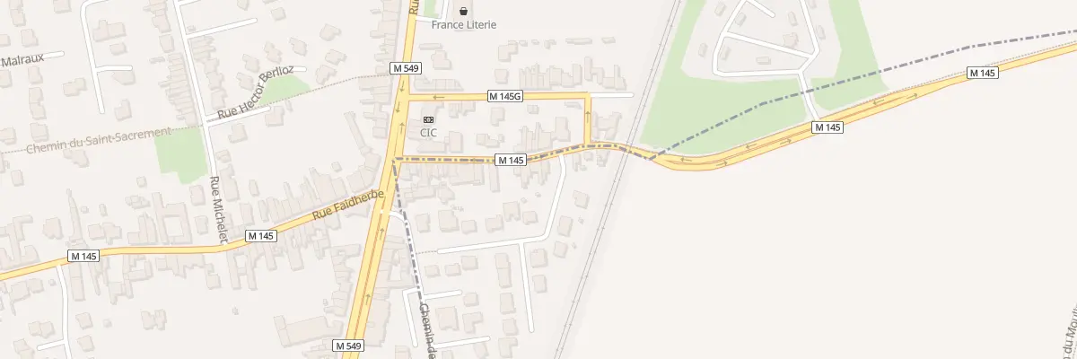 Plan du 30 Rue de Reims à Templemars