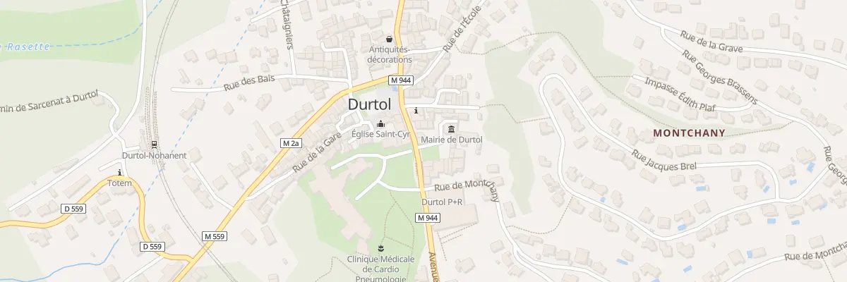Plan du 11 Av de la Paix à Durtol