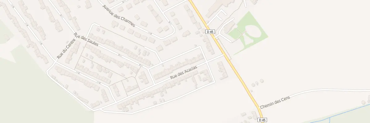 Plan du 10 Rue des Acacias à Corbehem
