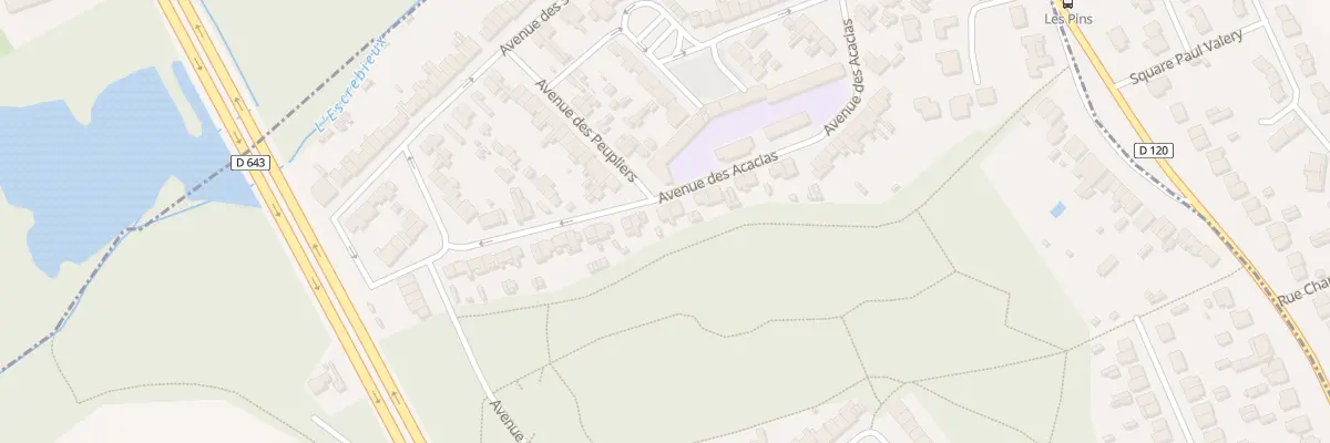 Plan du 206 Av des Acacias à Cuincy