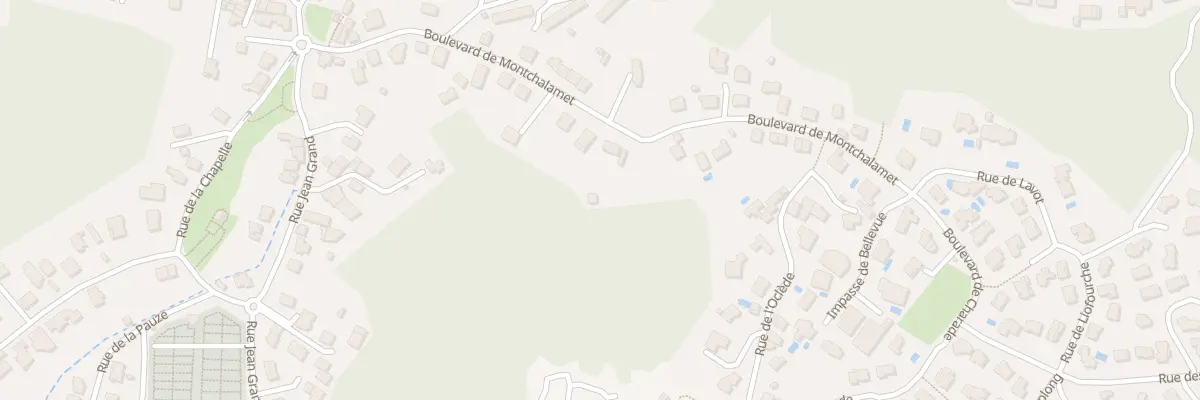 Plan du 28 Bd de Montchalamet à Royat