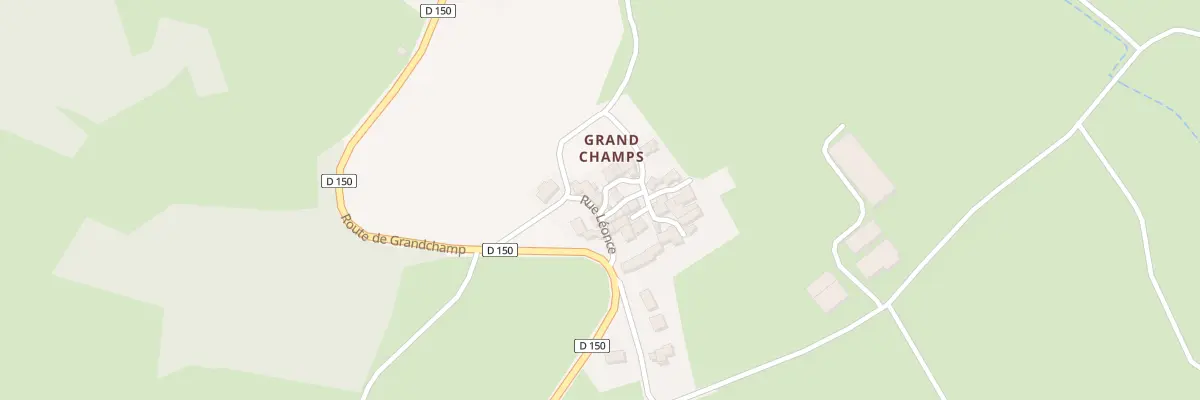 Plan du 5252 Grand Champs à Olloix