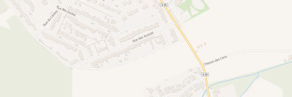 Plan du 15 Rue des Acacias à Corbehem
