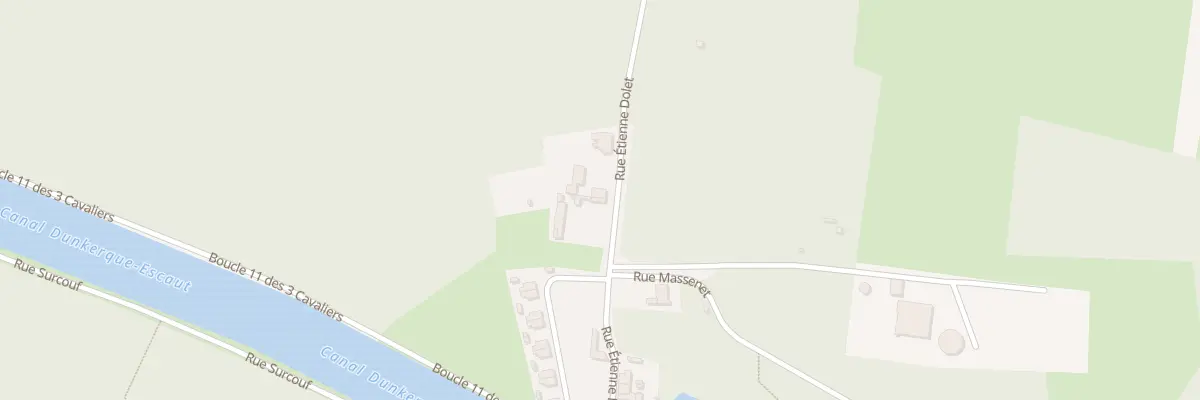 Plan du 15B Rue Étienne Dolet à Auby