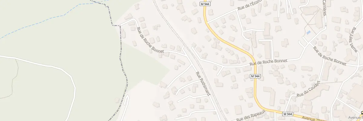 Plan du 36 Rue de Rothimard à Chamalières