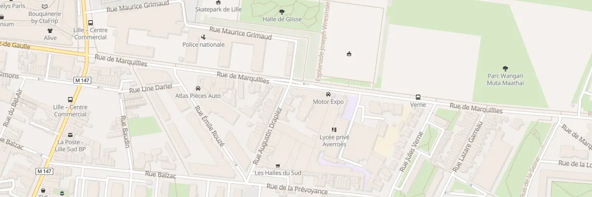 Plan du 84 Rue de Marquillies à Lille