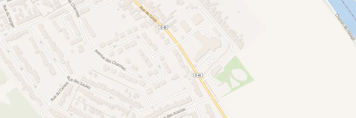 Plan du 36F Rue de Gouy à Corbehem