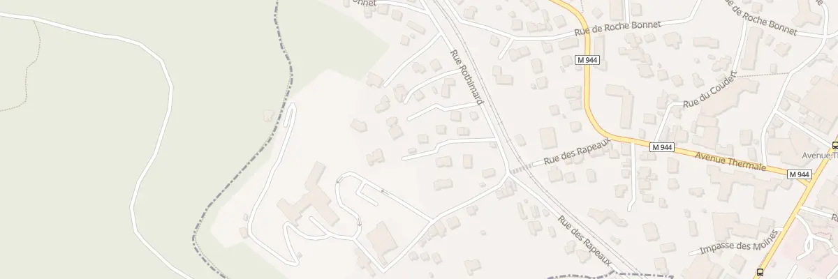 Plan du 6 Rue de Rothimard à Chamalières