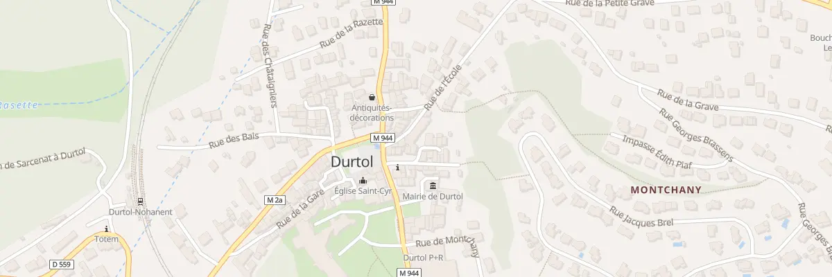 Plan du 6 Rue de l’Ecole à Durtol