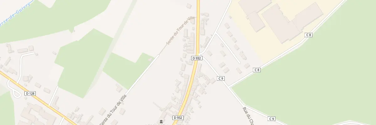 Plan du 293 Rue du Général Leclerc à Guiscard