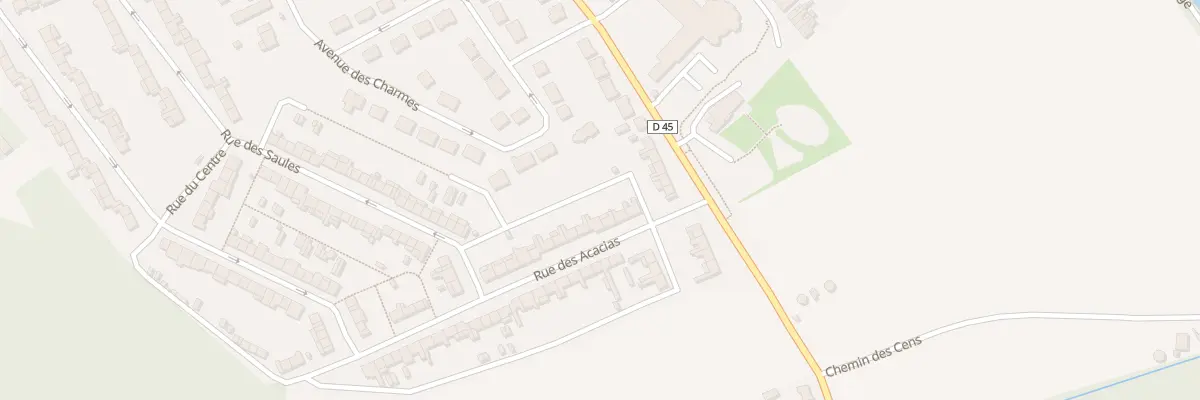 Plan du 6 Rue des Acacias à Corbehem
