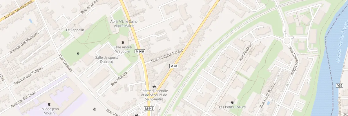 Plan du 39 Rue Sadi Carnot à Saint-André-lez-Lille