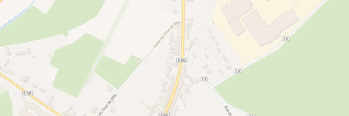 Plan du 309 Rue du Général Leclerc à Guiscard