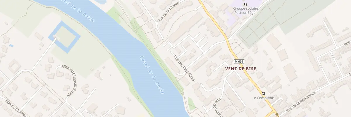 Plan du 27 Rue des Piqurières à Wambrechies