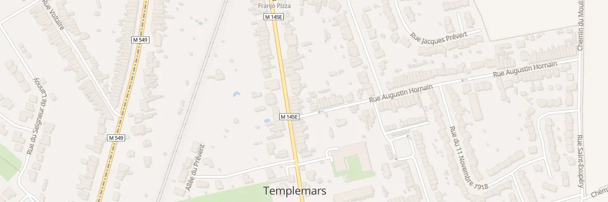 Plan du 114 Rue Jules Guesde à Templemars