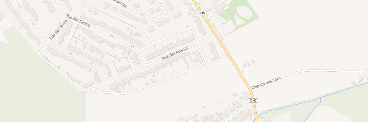 Plan du 11 Rue des Acacias à Corbehem