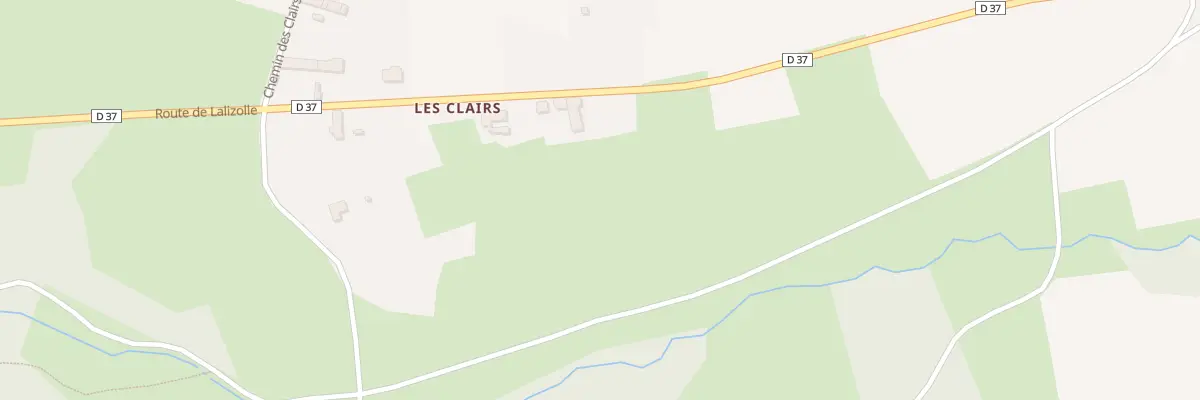 Plan du 93 Rue du Bourg à Sussat