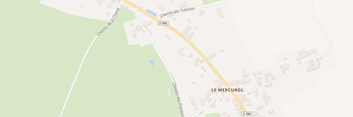 Plan du 43 Rte des Colettes - Le Mercurol à Ébreuil