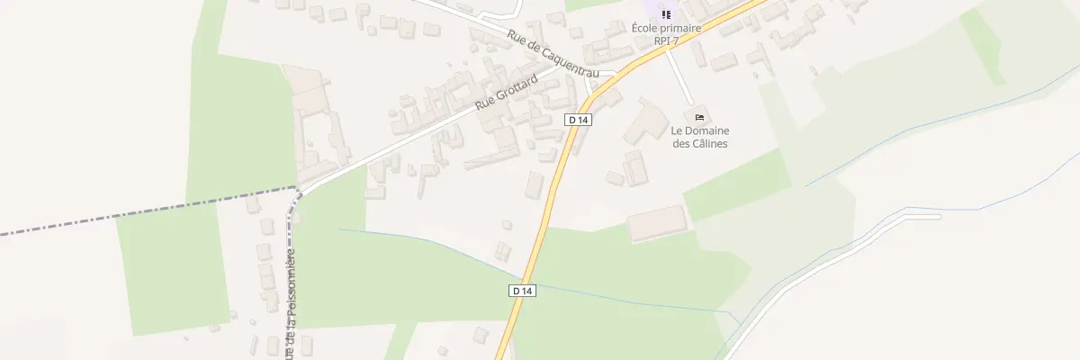 Plan du 6B Rue du Grand Voisin à Baralle