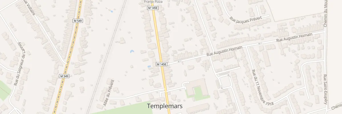 Plan du 112 Rue Jules Guesde à Templemars
