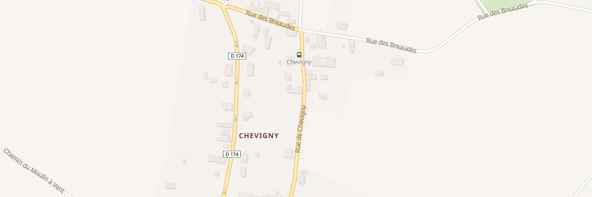 Plan du 15 Rue de Chevigny à Germigny-sur-Loire