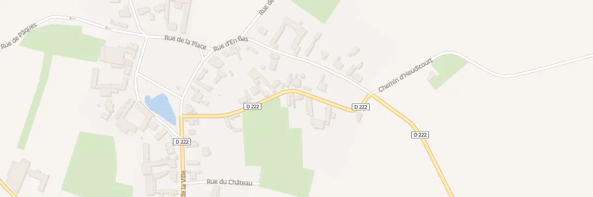 Plan du 10 Rue du Clerc à Sorel