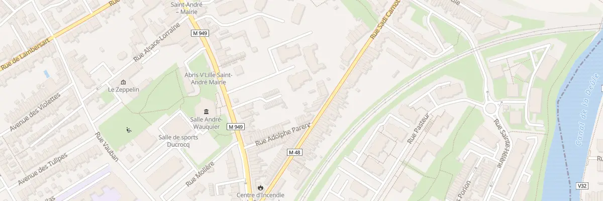 Plan du 59 Rue Sadi Carnot à Saint-André-lez-Lille