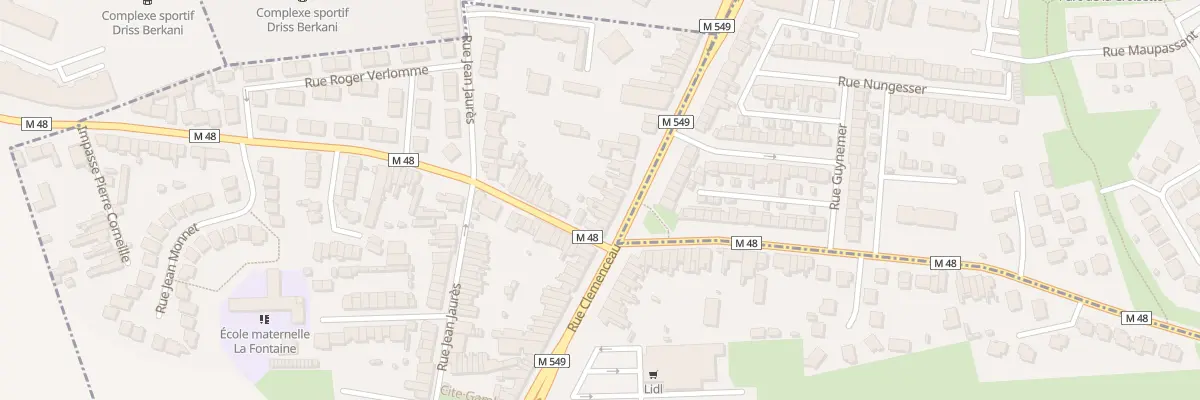 Plan du 48 Rue Clémenceau à Wattignies