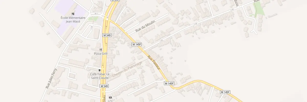 Plan du 25 Rue Pasteur à Wattignies