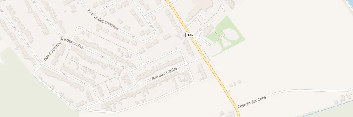Plan du 4 Rue des Acacias à Corbehem