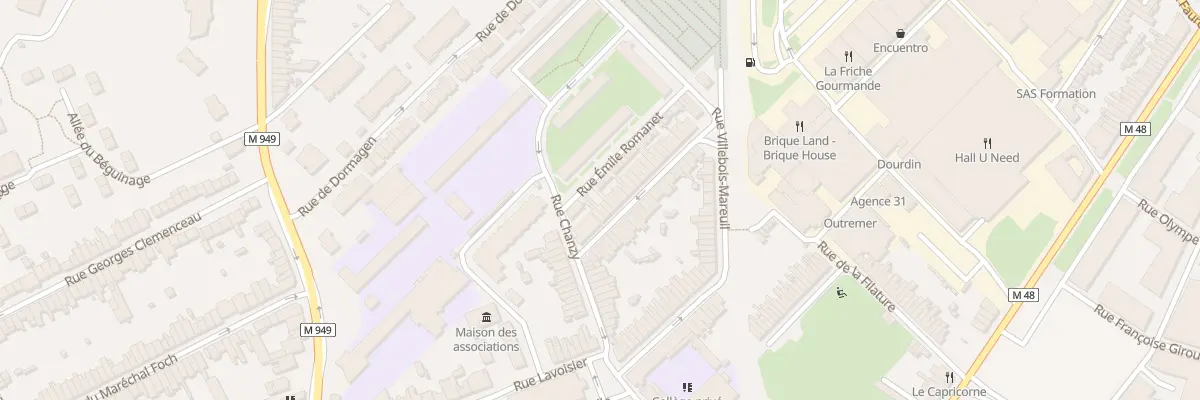 Plan du 11 Rue Varlet à Saint-André-lez-Lille