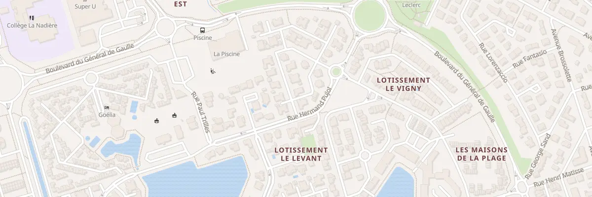 Plan du 15 Res l’Ecrin du Sud Rue H Pujol à Port-la-Nouvelle