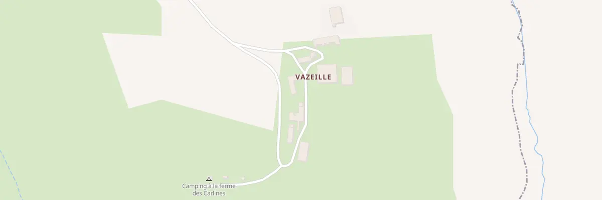 Plan du 6009 Vazeille à Peyrusse