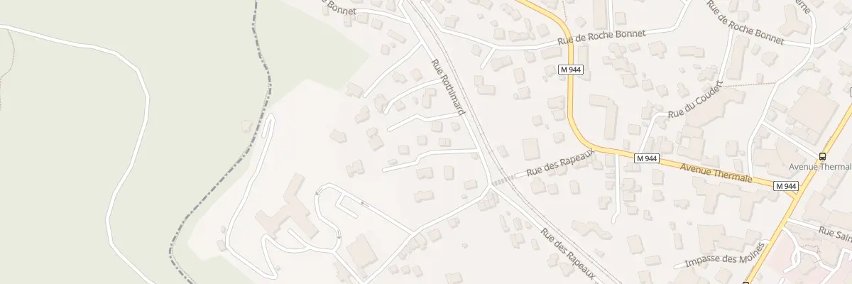Plan du 8 Rue de Rothimard à Chamalières