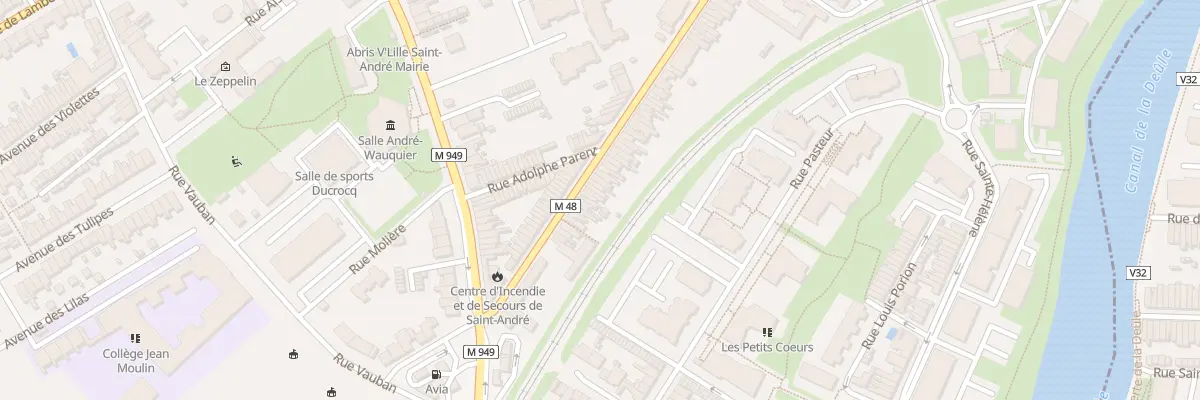 Plan du 48 Rue Sadi Carnot à Saint-André-lez-Lille