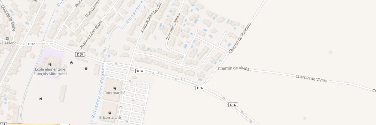 Plan du 15 Rue du Chalet à Capestang