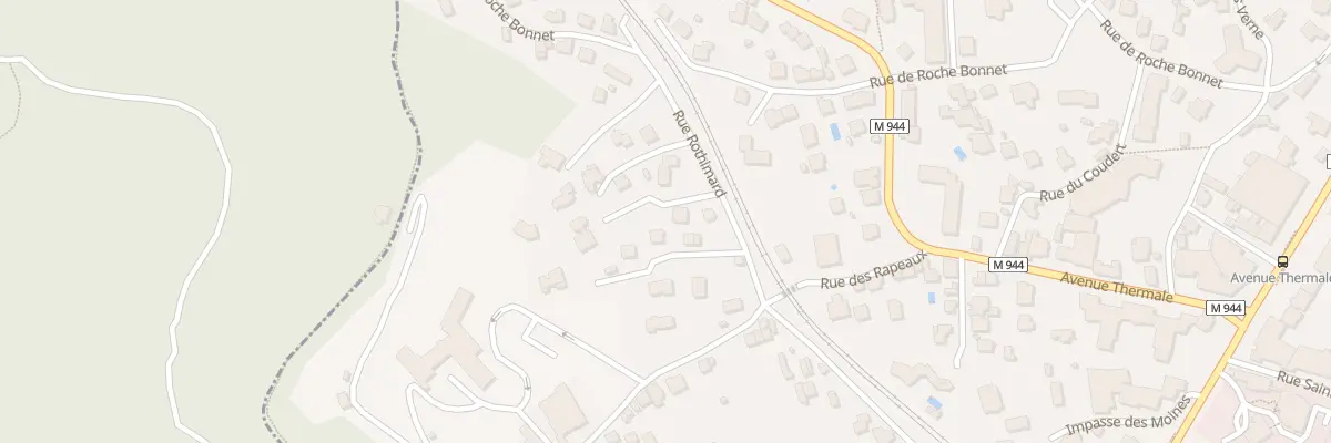 Plan du 14 Rue de Rothimard à Chamalières