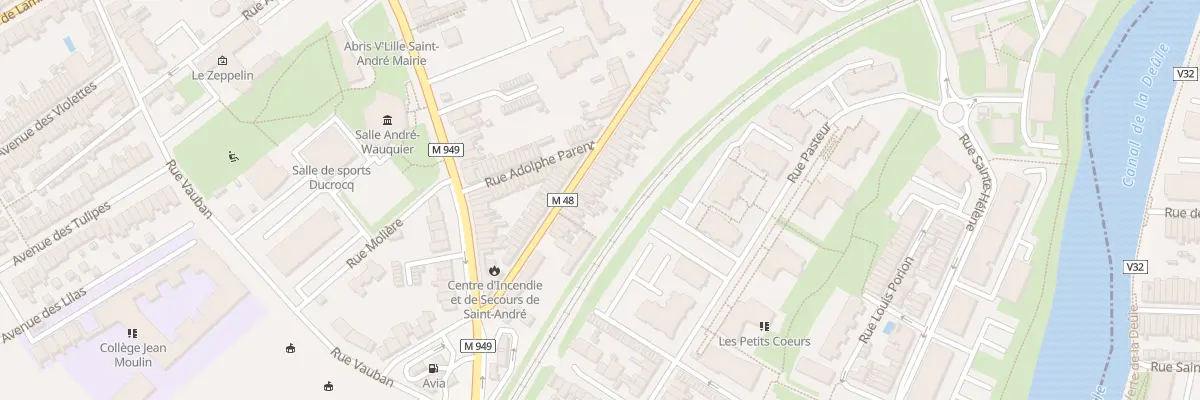 Plan du 46 Rue Sadi Carnot à Saint-André-lez-Lille