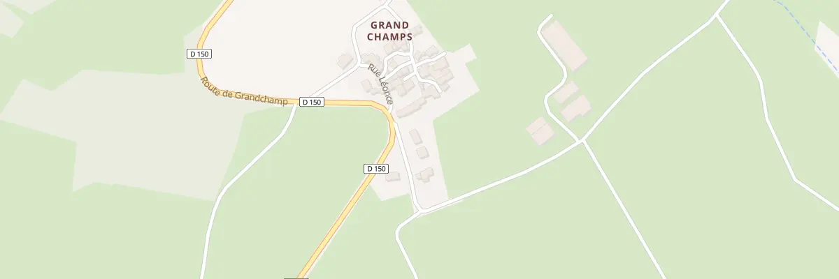 Plan du 51 Rte de Grandchamp à Olloix