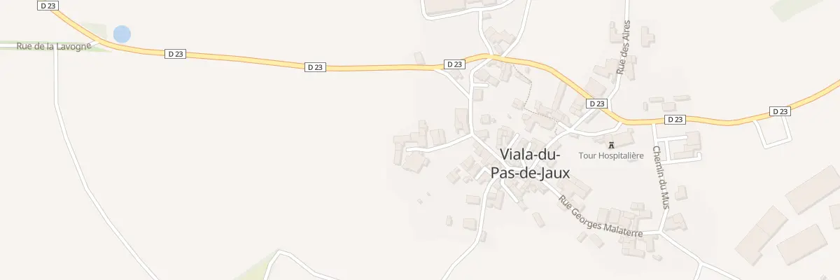 Plan du 5027 Le Viala à Viala-du-Pas-de-Jaux